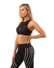 Laguna Set - Leggings & Sports Bra - Black - Haya Henderson